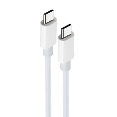 Maxlife USB-C till USB-C kabel 2m 100W MXUC-05 - Vit