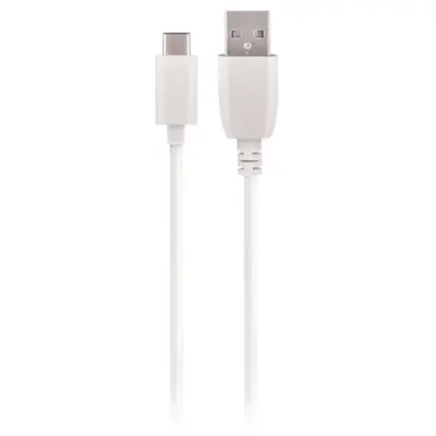 Maxlife USB Till USB-C Kabel 1m 3A - Vit