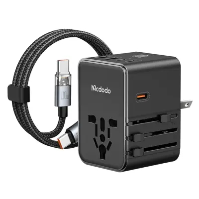 MCDODO Snabbladdare 70W 3x USB-C/2x USB-A med USB-C Kabel G5