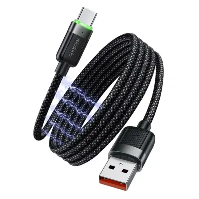 MCDODO USB-A - USB-C 6A Kabel 1.2m CA-5650 - Svart