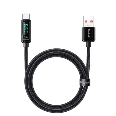 MCDODO USB-A - USB-C Kabel 1.2m CA-869 MDD - Svart