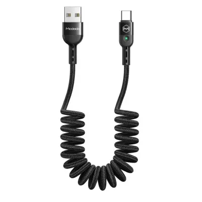 MCDODO USB-A - USB-C Kabel 1.8m Omega QC 4/3 - Svart