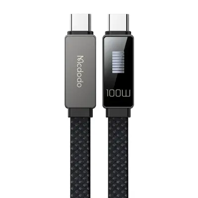 MCDODO USB-C - USB-C 100W Kabel 1.2M PD CA-4470 - Svart