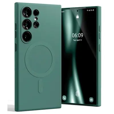 Mercury Galaxy S24 Ultra Mobilskal MagSafe Semi-Silikon - Grön