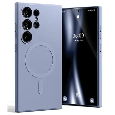 Mercury Galaxy S24 Ultra Mobilskal MagSafe Semi-Silikon - Lavendel