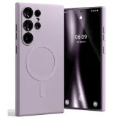 Mercury Galaxy S24 Ultra Mobilskal MagSafe Semi-Silikon - Lilac