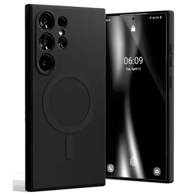 Mercury Galaxy S24 Ultra Mobilskal MagSafe Semi-Silikon - Svart