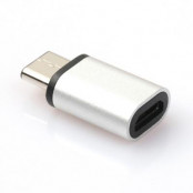 Micro USB till Type-C Adapter - Silver