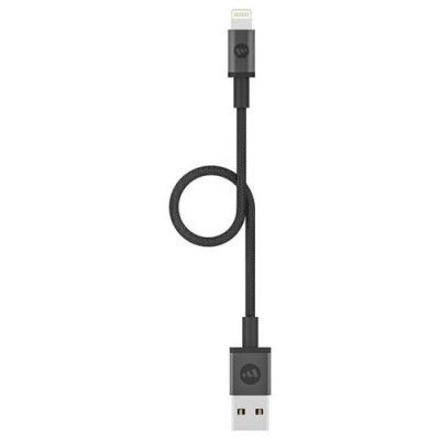 Mophie Lightning SYNC Kabel 9CM - Svart