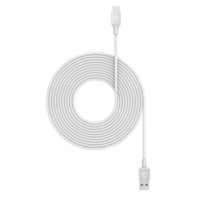 Mophie SYNC USB-A till USB-C Kabel 3M - Vit
