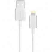 MOSHI APPLE LIGHTNING SYNC CABLE WHITE