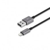 Moshi USB-A Till Lightning Kabel 1m - Svart