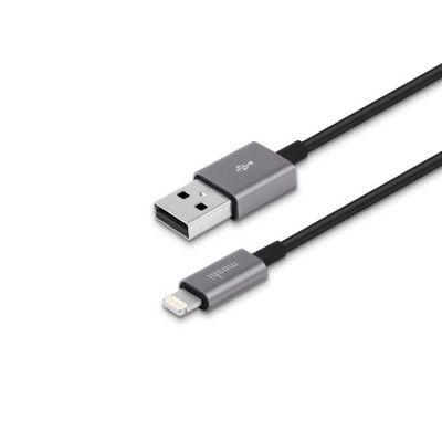 Moshi USB-A Till Lightning Kabel 3m - Svart