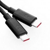 MOTOROLA USB-C Till USB-C 6.5A Kabel 1m Bulk - Svart