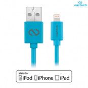 Naztech MFI lightning Charge and Sync Cable - Blå