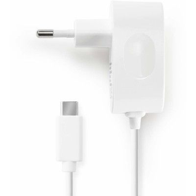 Nedis Väggladdare med Fast USB-C-kabel - Vit
