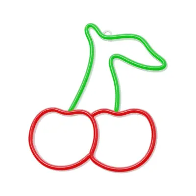 Neolia Neon LED Light CHERRY NNE23 - Grön/Röd