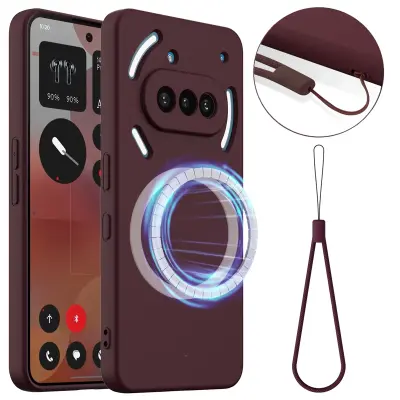 Nothing Phone (3a) Mobilskal MagSafe Anti-Drop Silikon