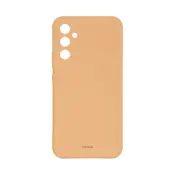 Onsala Galaxy A35 5G Mobilskal Silikonkänsla - Apricot