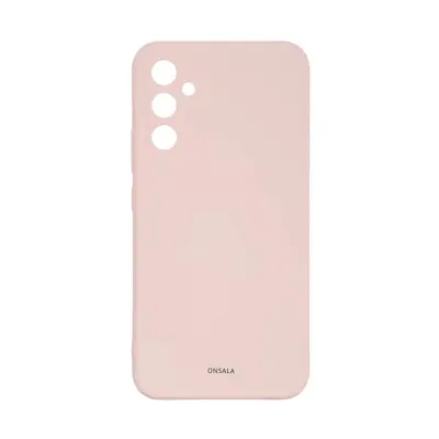 Onsala Galaxy A35 5G Mobilskal Silikonkänsla - Rosa