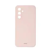 Onsala Galaxy A55 5G Mobilskal Silikonkänsla - Rosa