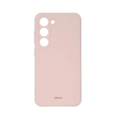 ONSALA Galaxy S23 5G Skal Silikon - Chalk Rosa