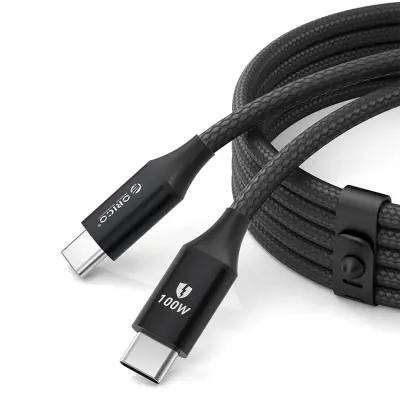 Orico USB-C Till USB-C Kabel 100W 5A 1m CDX - Svart