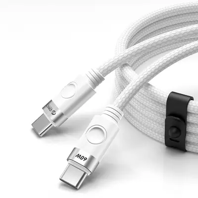 Orico USB-C Till USB-C Kabel 60W 3A 1m CDX - Vit