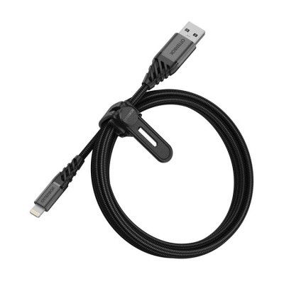 Otterbox Lightning Kabel USB A- 1M - Svart