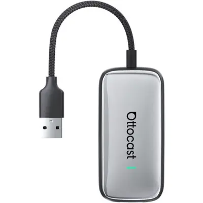 Ottocast Play2Video Plus Wireless Adapter For CarPlay/Android Auto