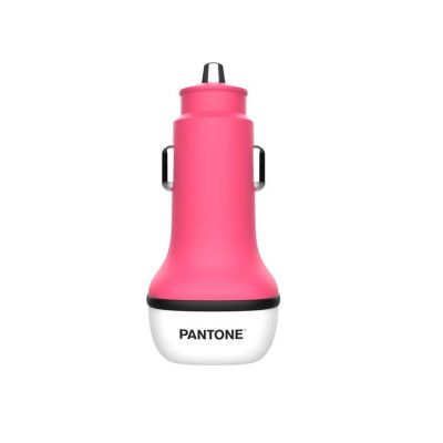 Pantone Snabb Billaddare 38W 1xUSB-C 1x USB-A 102C - Gul