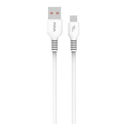 Pavareal Kabel USB Till Micro 100cm - Vit