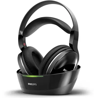 Philips Trådlösa TV-hörlurar Svart