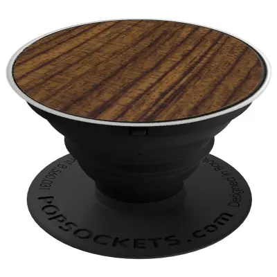 Popsockets Rosewood Grip med Ställfunktion Premium Natural Wood