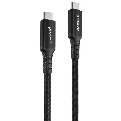Proove USB-C - USB-C 240W Kabel 1m Speed Line - Svart