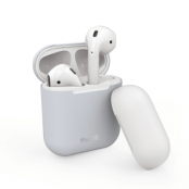 Puro Silicone Case för AirPods - Ljusblå