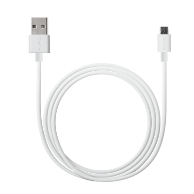 Puro - USB-A MicroUSB kabel 2m - Vit