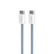 Puro USB-C Till USB-C Kabel 1.5m Fabrik - Blå