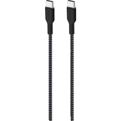 Puro USB-C Till USB-C Kabel Kevlar Ultra Strong - Svart
