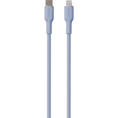 Puro USB-C to Lightning Kabel Icon Soft - Blå
