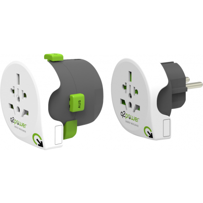 Q2power Qdapter 360 Travel Adapter