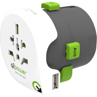 Q2power QPlux Universal Travel Adapter