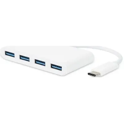 Qnect Adapter USB-C Male - 4x USB 3.0