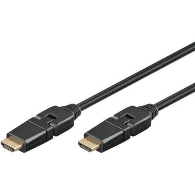 Qnect High Speed HDMI® Kabel med Ethernet 1 m