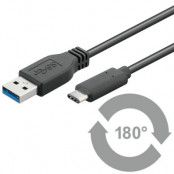 Qnect USB 3.1 Superspeed+ Type C to USB 3.0 A, 1m