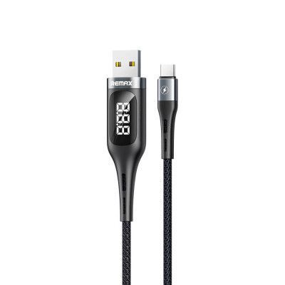 Remax Intelligent Digital USB-C Kabel 1,2 m Svart