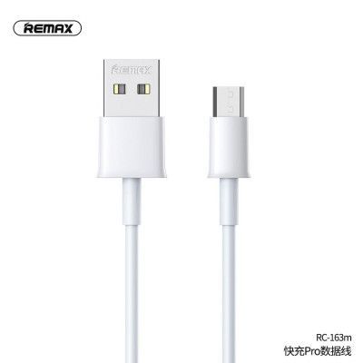 REMAX kabel USB Micro snabbladdare pro 2,1A Rc-163m vit