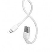 REMAX kabel USB till Micro Skin-Friendly 2,4A RC-179m vit