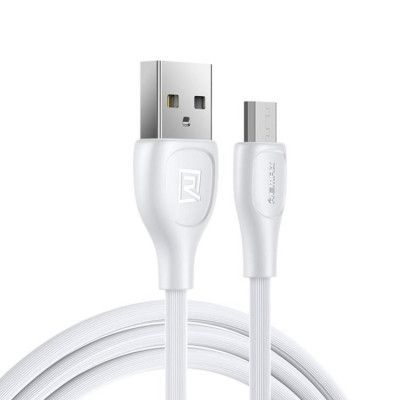 Remax Lesu Pro USB Till Micro USB Kabel 1 m - Vit