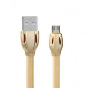 Remax RC-035m 1m micro USB kabel guld